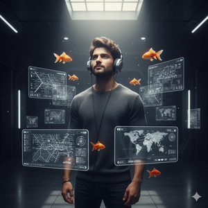 Looking Slightly Up Toward the Light