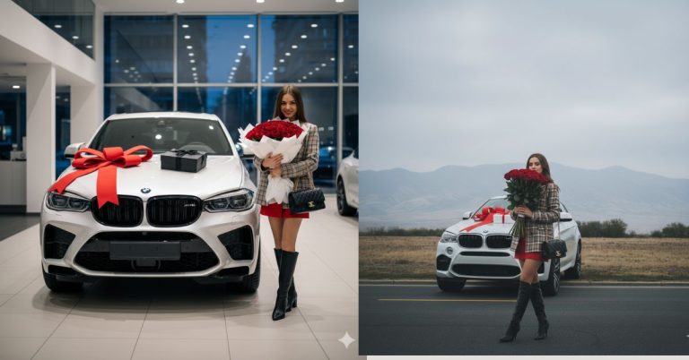 “Luxury SUV Gift Reveal” Showroom Photo