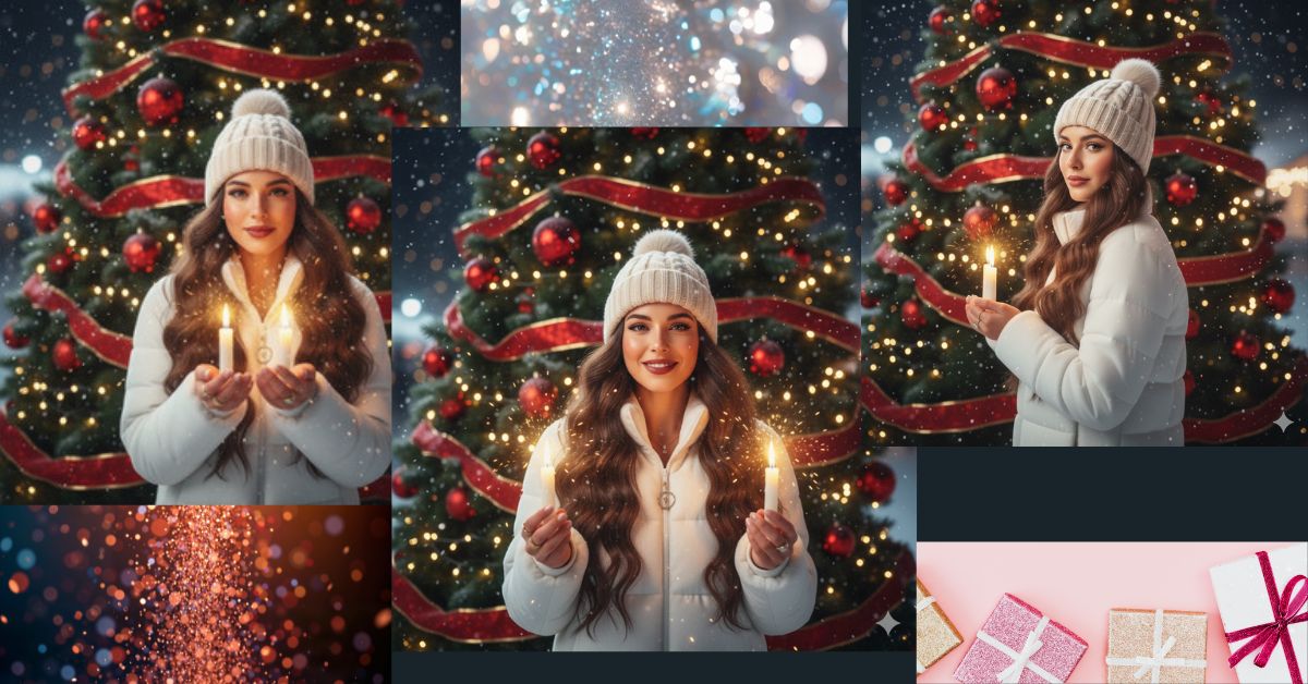 Magical Christmas Portrait