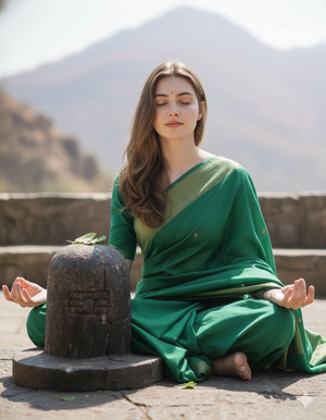 Meditative Chin Mudra Pose