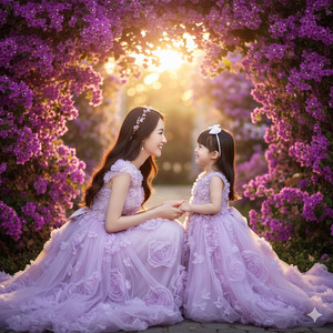 Mother Kneeling Eye Level Connection