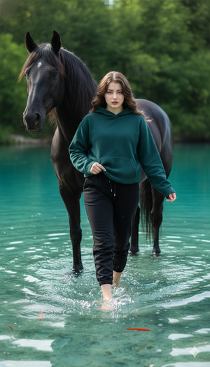 Motion in Water Pose