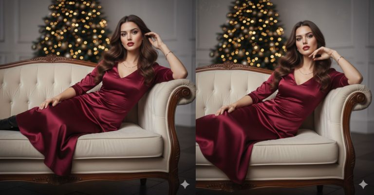 New Year Luxury Portrait