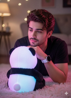 One Arm Extended Hug Pose Cozy Intimate