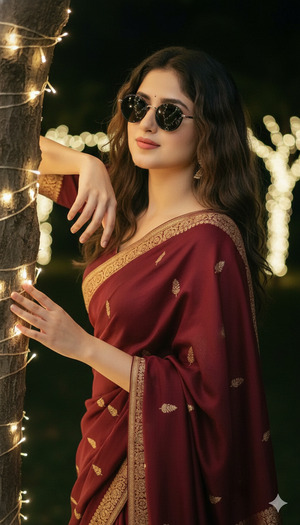 One Arm Resting One Hand Lightly Holding Branch.pose 2