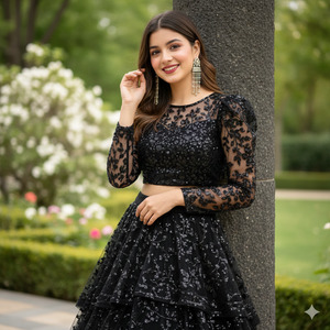 One Hand Adjusting Hair Casual Glam