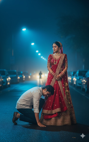 One Hand Clutch One Hand Let Go Pose