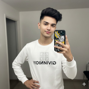 One Hand Phone Other Adjusting Outfit