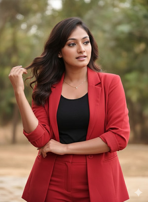 One Hand in Hair One Hand on Waist