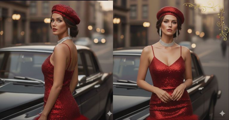 Over-the-Shoulder Editorial Portrait