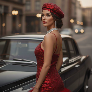 Over the Shoulder Editorial Portrait