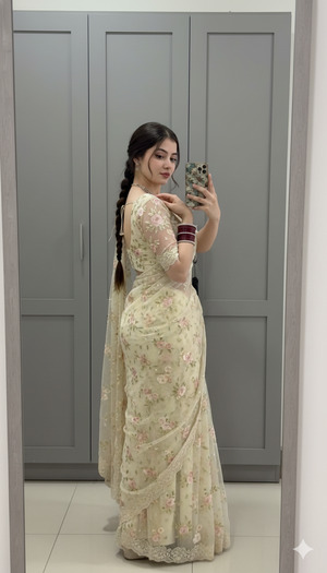 Over the Shoulder Mirror Pose 1