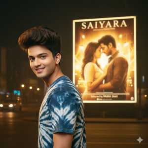 Over the Shoulder Smile Pose Classic Cinematic Look