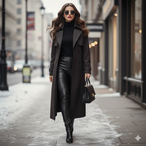 Over the Shoulder Walk Pose