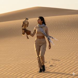 Pose Variant 2 Walking Through Dunes Pose