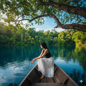 Pose Variant 2 – Kneeling Pose Taking a Photo Tourist Vibe