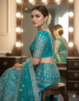 Pose Variant 3 Over the Shoulder Seated Pose 1