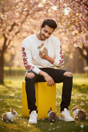 Relaxed Side Angle Fashion Magazine Style 1