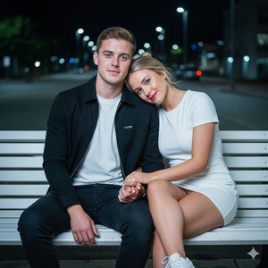 Romantic Couple Night Photoshoot