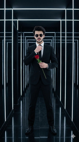 Rose Down by Side Slight Lean Editorial Cool