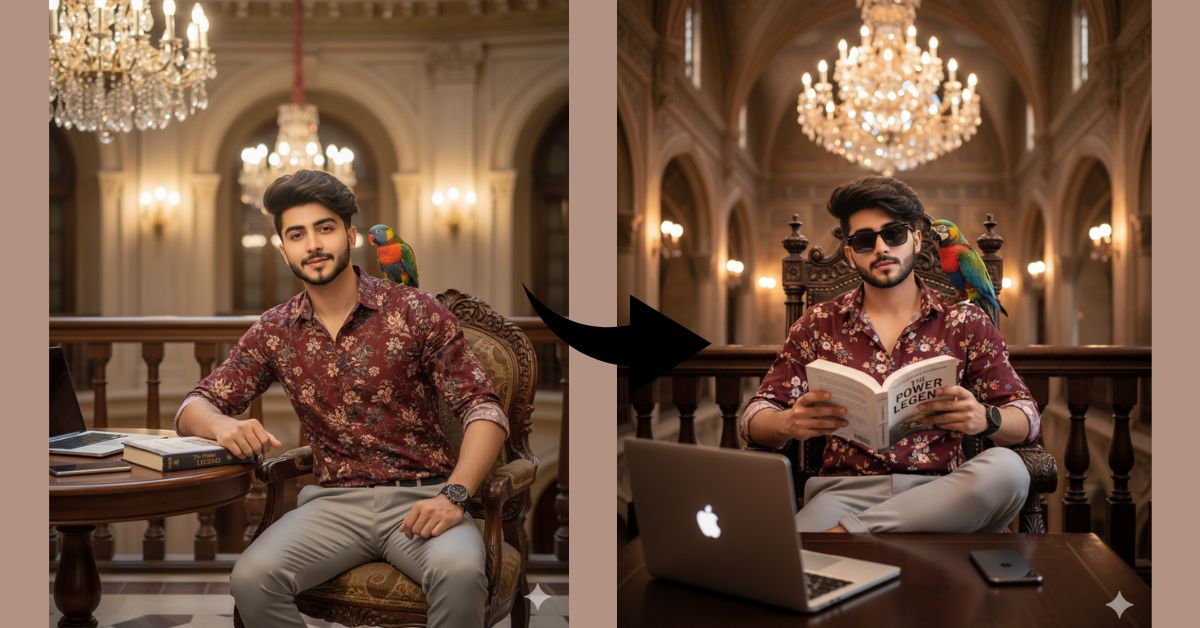 Royal Library Lifestyle Look (9:16 Instagram Reel)