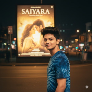 Saiyaara Movie Poster Cinematic Look