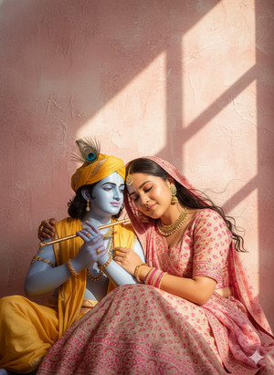 Seated Devotional Hug Peaceful Poetic