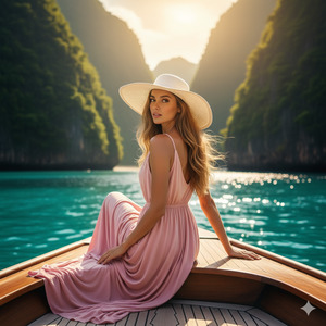 Seated Forward Arms on Boat Edge