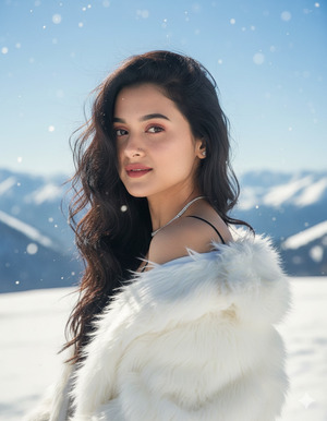 Shoulders Turned Slightly Eyes Back to Camera