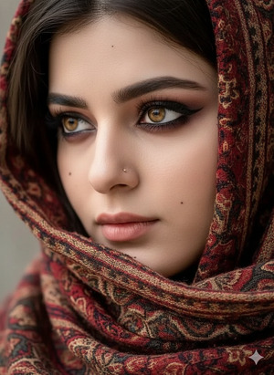 Side Angle Eye Focus