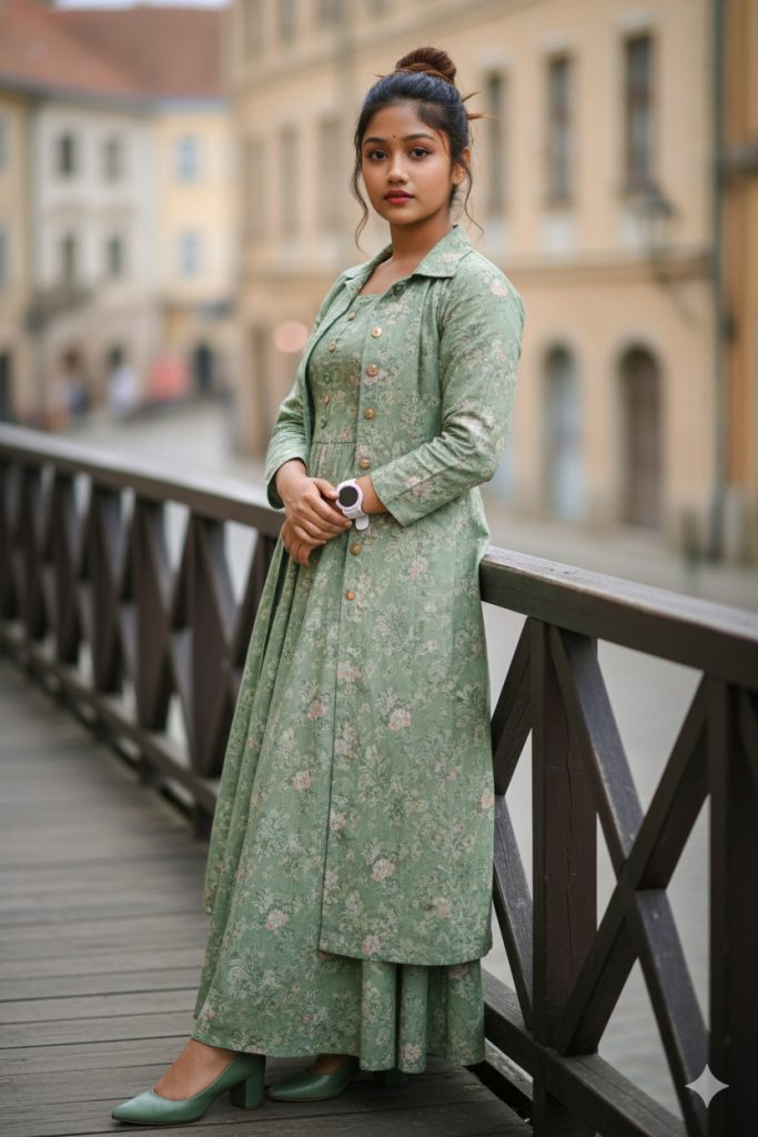 Side Angle Lean with Crossed Arms