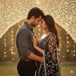 Side Hug with Forehead Touch