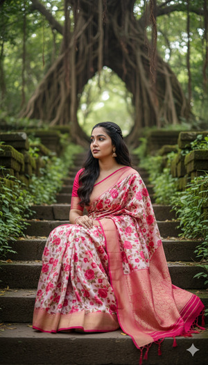 Side Looking Thoughtful Pose Dreamy Look