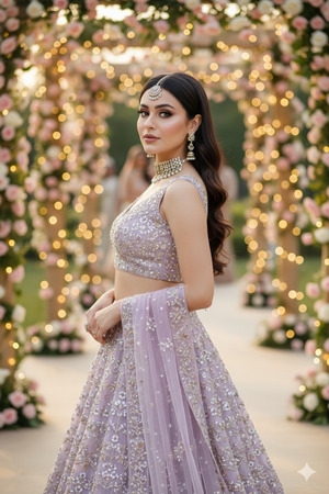 Side Profile Elegant Pose 1