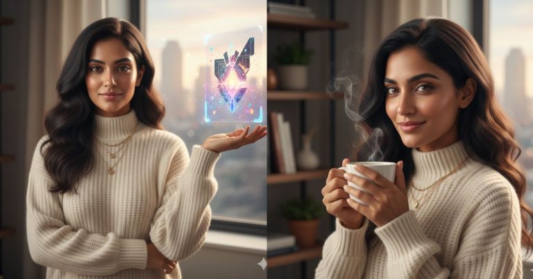 Side Profile Thoughtful Pose