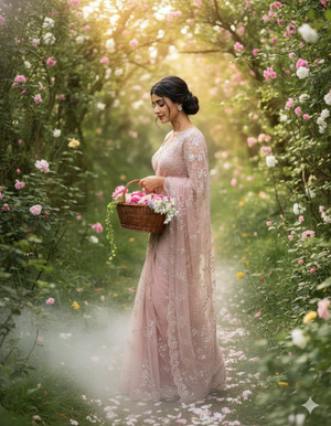 Side Profile Walk Touching Hair Editorial Romance 1