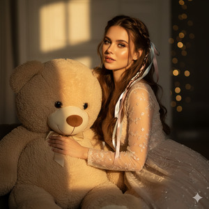 Side Seated Graceful Pose11