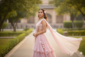 Side Turn Elegant Pose