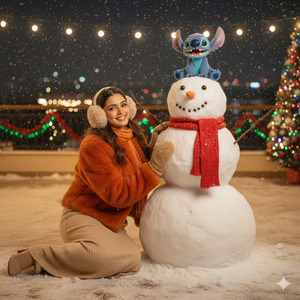 Sitting Side by Side Pose