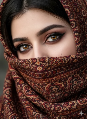 Slight Head Tilt Gaze