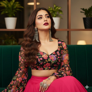 Slight Upward Tilt Graceful Look 1