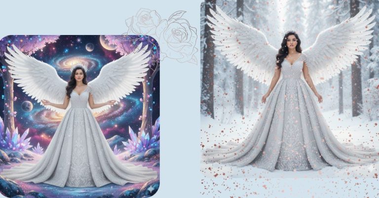 Trending Snow Angel Queen Look 2025