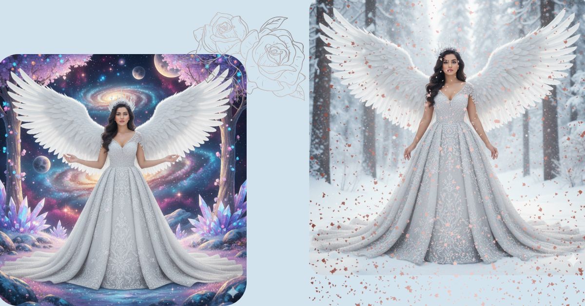 Trending Snow Angel Queen Look 2025