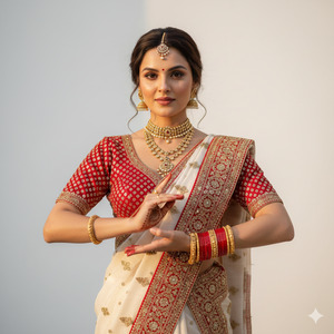 Soft Front Facing Classical Balance Pose