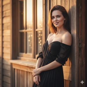 Soft Lean Crossed Arms Elegant