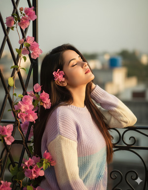 Soft Side Lean with Eyes Closed 1