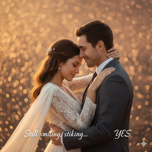 Soft Standing Embrace