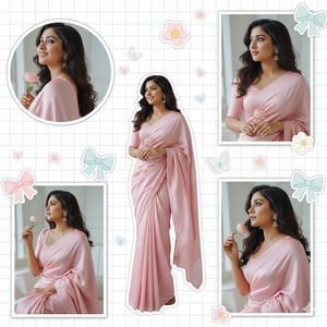 Soft Standing Over the Shoulder Look Elegant Dreamy 1