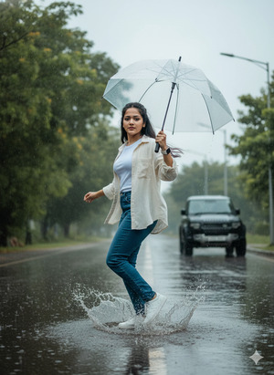 Spin Turn Pose Graceful Motion