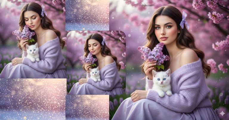 Spring Garden Portrait